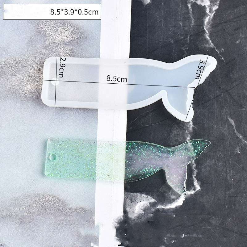 Tail Silicone Mold from Arts And More with clear flexible design and detailed tail shape for crafting